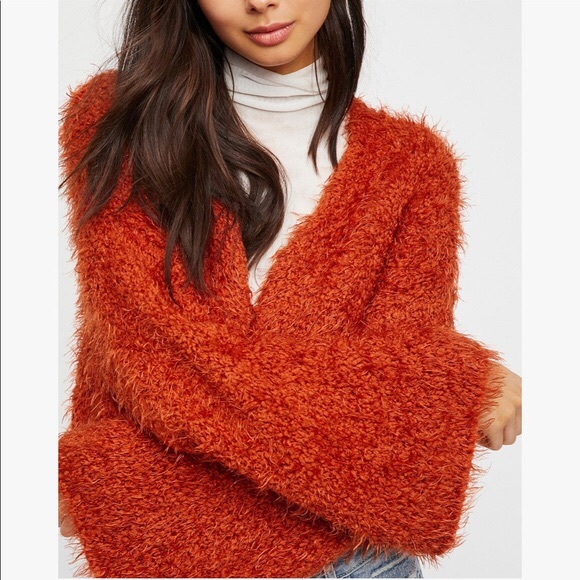 Free people wild cat cardi belle sleeve cardigan - Picture 2 of 5